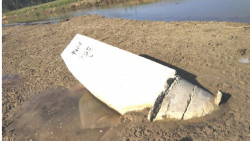 'Missing' border pillars found in Oriya River